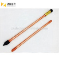 Best Quality Solid Copper Earth Rod Low Price Ground Rod For Earthing System